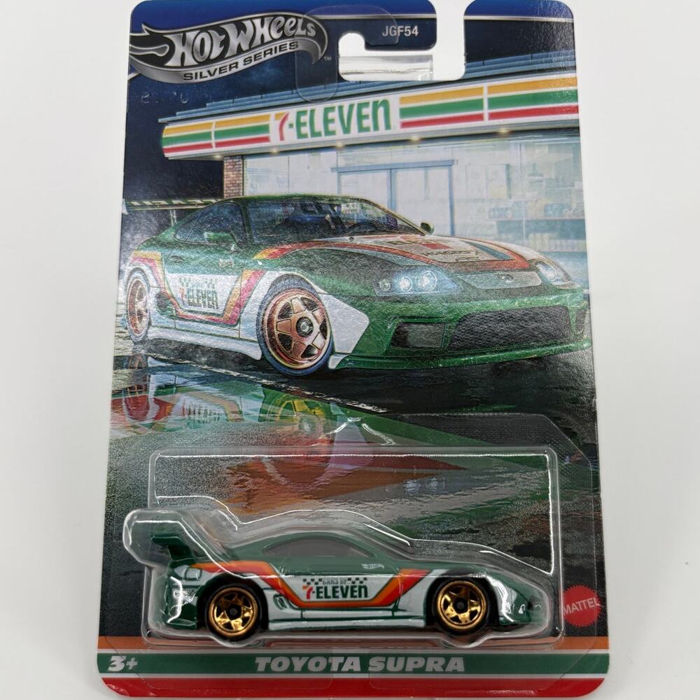 Hot Wheels Silver Series 7-Eleven Toyota Supra